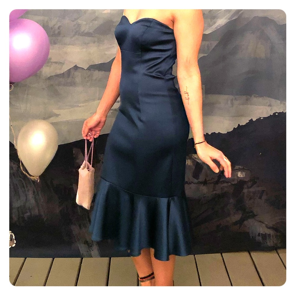 Trina turk peplum dress